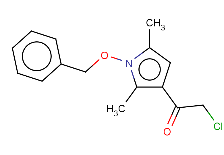 1-[1-(benzyloxy)-2,5-dimethyl-1H-pyrrol-3-yl]-2-chloroethan-1-one