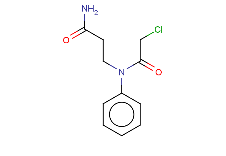 3-(2-chloro-N-phenylacetamido)propanamide