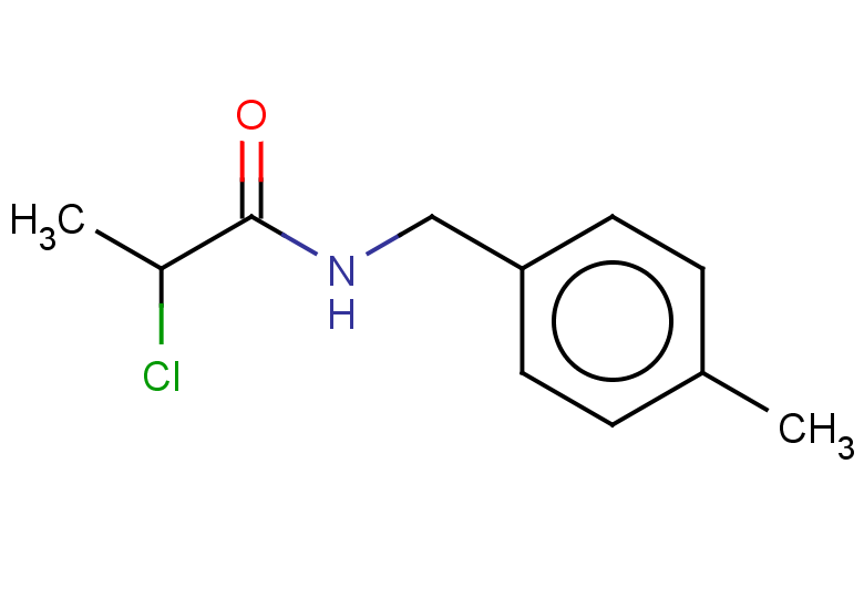 2-chloro-N-[(4-methylphenyl)methyl]propanamide