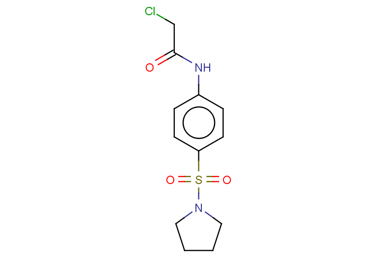 2-chloro-N-[4-(pyrrolidine-1-sulfonyl)phenyl]acetamide