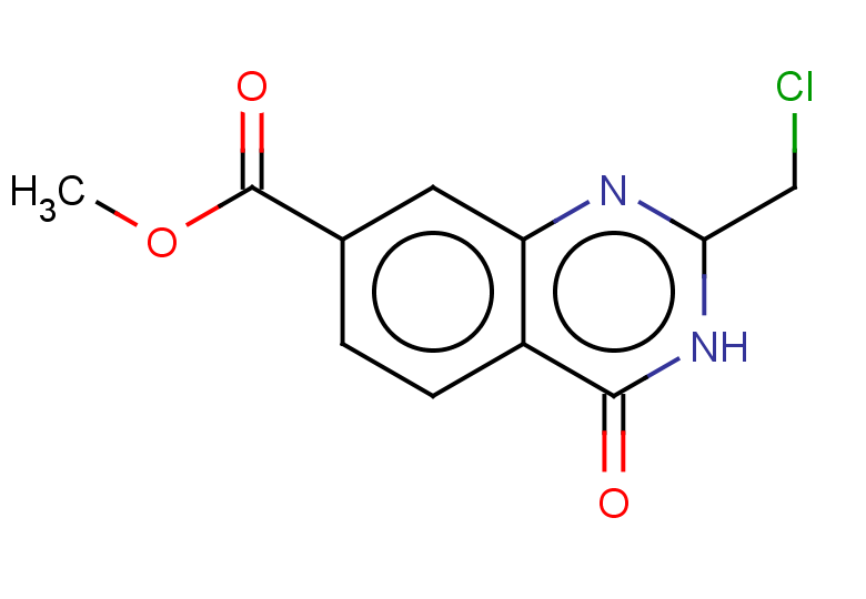 methyl 2-(chloromethyl)-4-oxo-3,4-dihydroquinazoline-7-carboxylate
