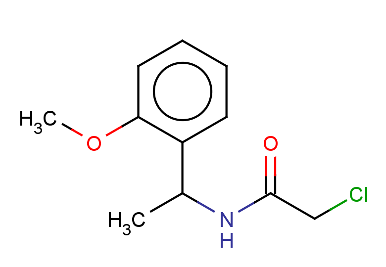 2-chloro-N-[1-(2-methoxyphenyl)ethyl]acetamide