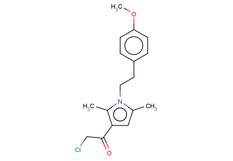2-chloro-1-{1-[2-(4-methoxyphenyl)ethyl]-2,5-dimethyl-1H-pyrrol-3-yl}ethan-1-one