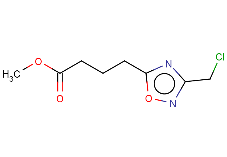 methyl 4-[3-(chloromethyl)-1,2,4-oxadiazol-5-yl]butanoate