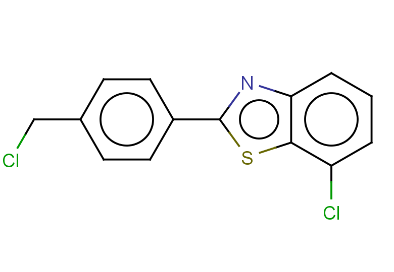 7-chloro-2-[4-(chloromethyl)phenyl]-1,3-benzothiazole