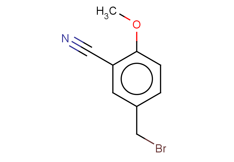 5-(bromomethyl)-2-methoxybenzonitrile