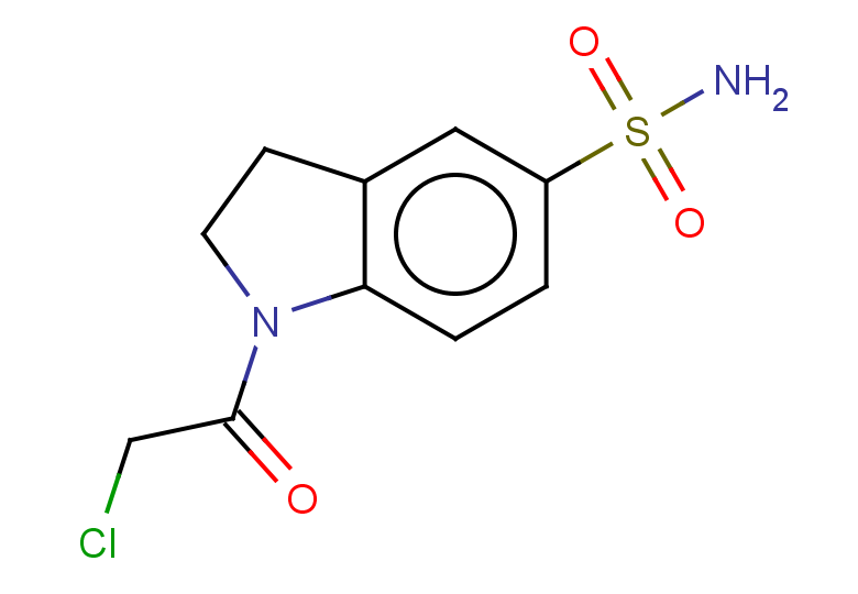 1-(2-chloroacetyl)-2,3-dihydro-1H-indole-5-sulfonamide