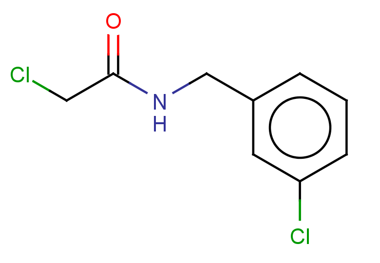 2-chloro-N-[(3-chlorophenyl)methyl]acetamide