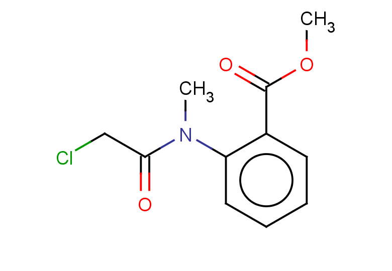 methyl 2-(2-chloro-N-methylacetamido)benzoate