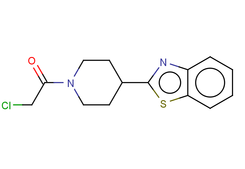 1-[4-(1,3-benzothiazol-2-yl)piperidin-1-yl]-2-chloroethan-1-one