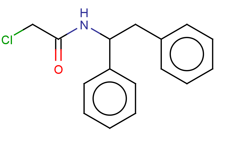 2-chloro-N-(1,2-diphenylethyl)acetamide