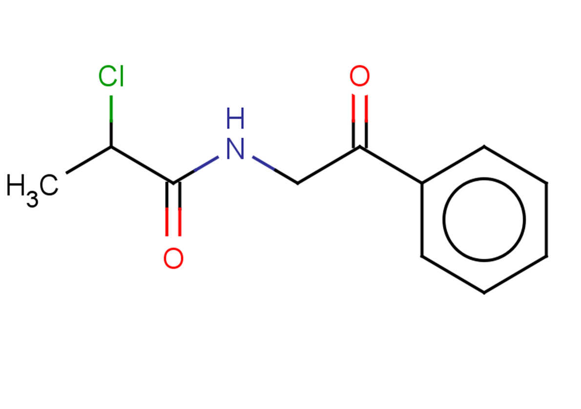2-chloro-N-(2-oxo-2-phenylethyl)propanamide