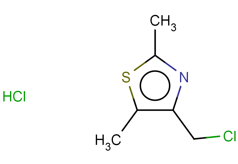 4-(chloromethyl)-2,5-dimethyl-1,3-thiazole hydrochloride