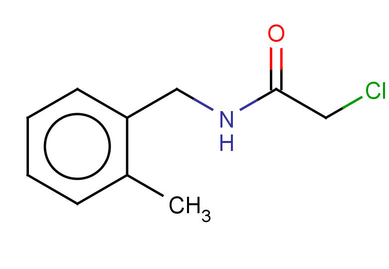 2-chloro-N-[(2-methylphenyl)methyl]acetamide