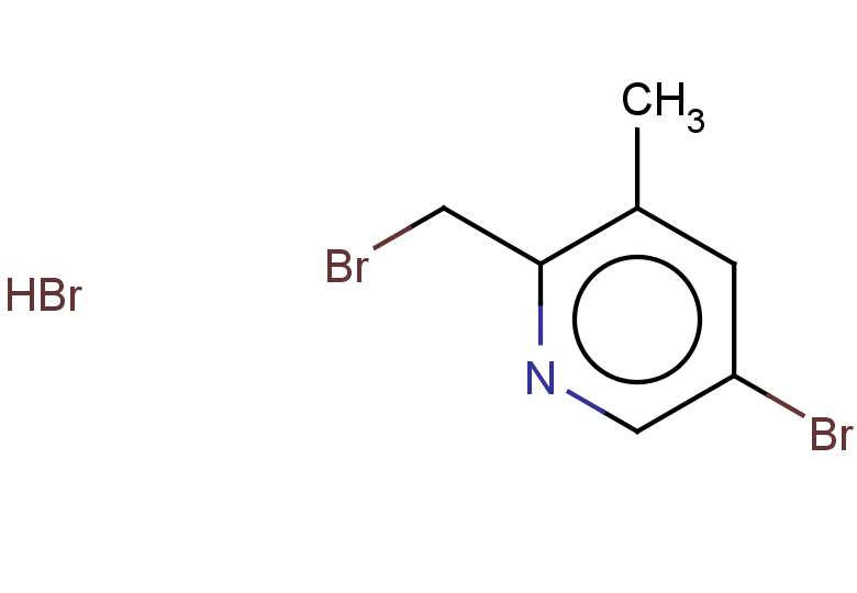 5-bromo-2-(bromomethyl)-3-methylpyridine hydrobromide