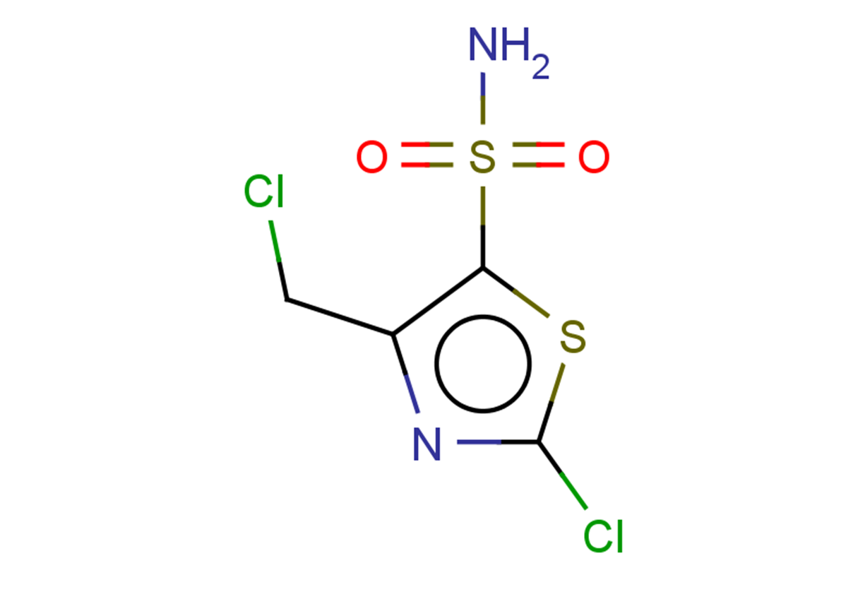 2-chloro-4-(chloromethyl)-1,3-thiazole-5-sulfonamide