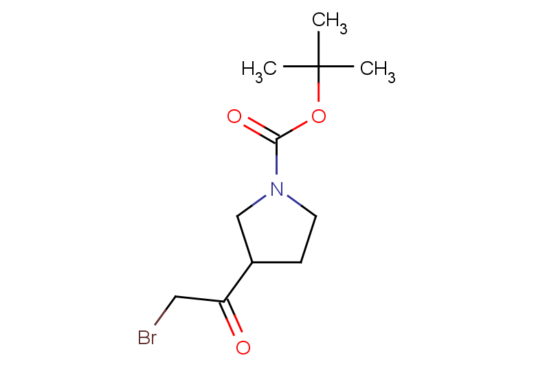 tert-butyl 3-(2-bromoacetyl)pyrrolidine-1-carboxylate