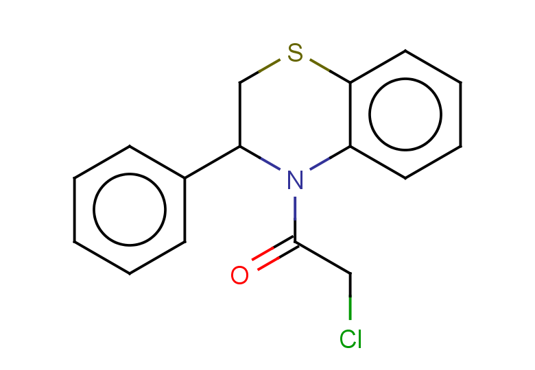 2-chloro-1-(3-phenyl-3,4-dihydro-2H-1,4-benzothiazin-4-yl)ethan-1-one