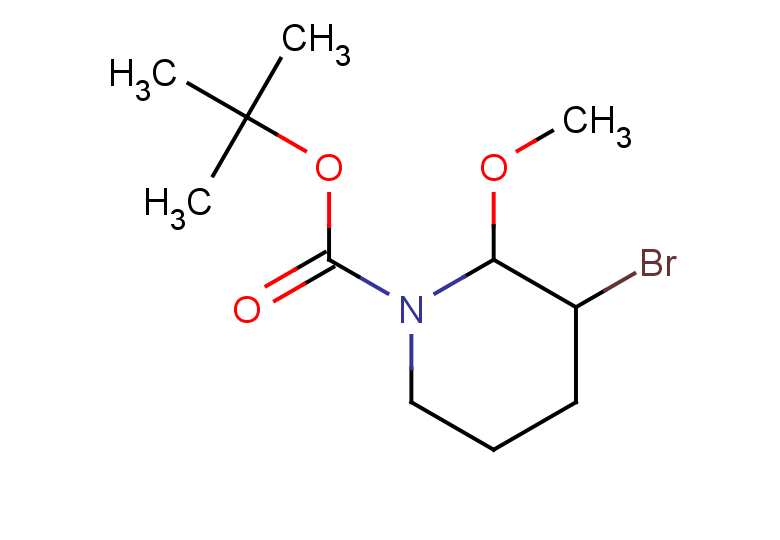 TERT-BUTYL 3-BROMO-2-METHOXYPIPERIDINE-1-CARBOXYLATE