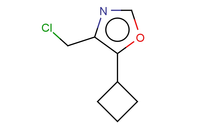 4-(chloromethyl)-5-cyclobutyl-1,3-oxazole