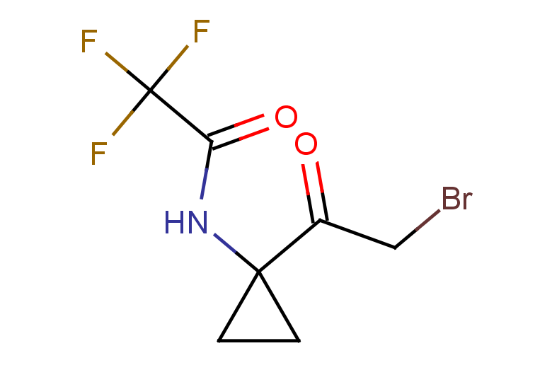 N-[1-(2-bromoacetyl)cyclopropyl]-2,2,2-trifluoroacetamide