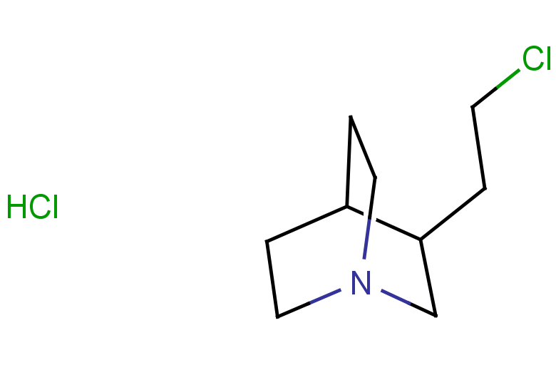 3-(2-chloroethyl)-1-azabicyclo[2.2.2]octane hydrochloride