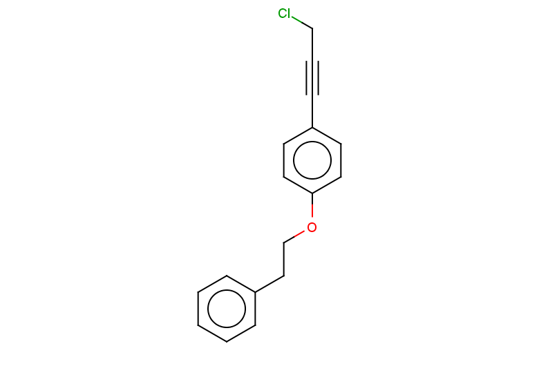 1-(3-chloroprop-1-yn-1-yl)-4-phenethoxybenzene