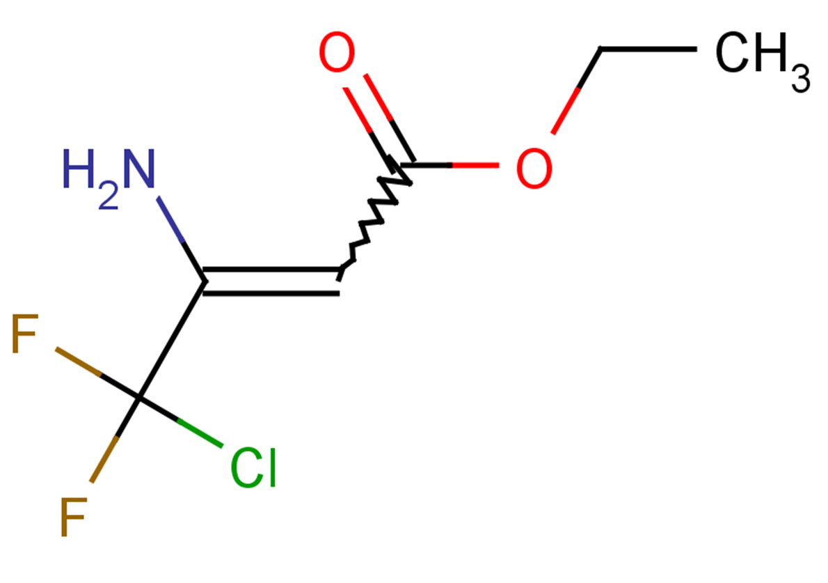 ethyl 3-amino-4-chloro-4,4-difluorobut-2-enoate