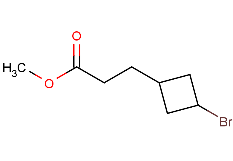 methyl 3-(3-bromocyclobutyl)propanoate