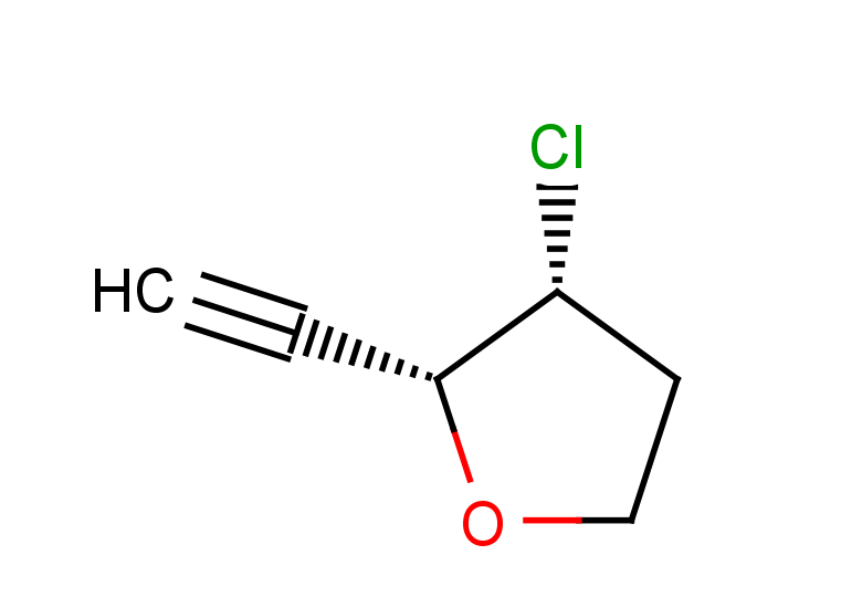 rac-(2R,3R)-3-chloro-2-ethynyloxolane, cis