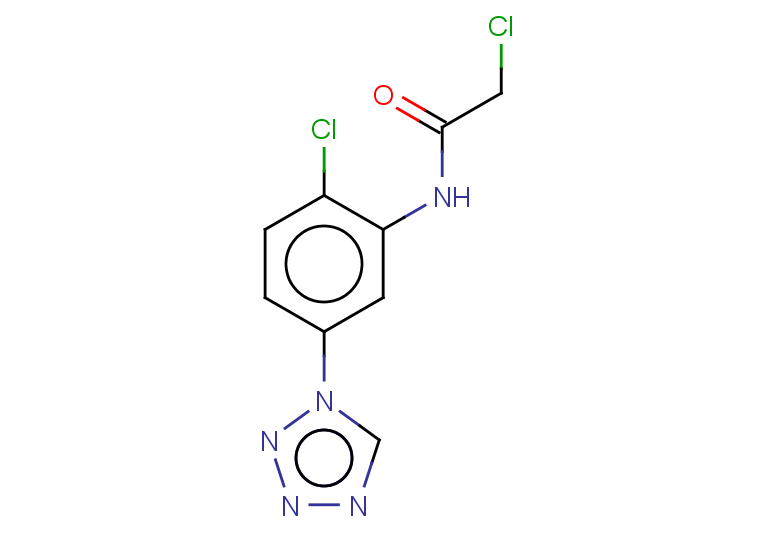2-chloro-N-[2-chloro-5-(1H-1,2,3,4-tetrazol-1-yl)phenyl]acetamide