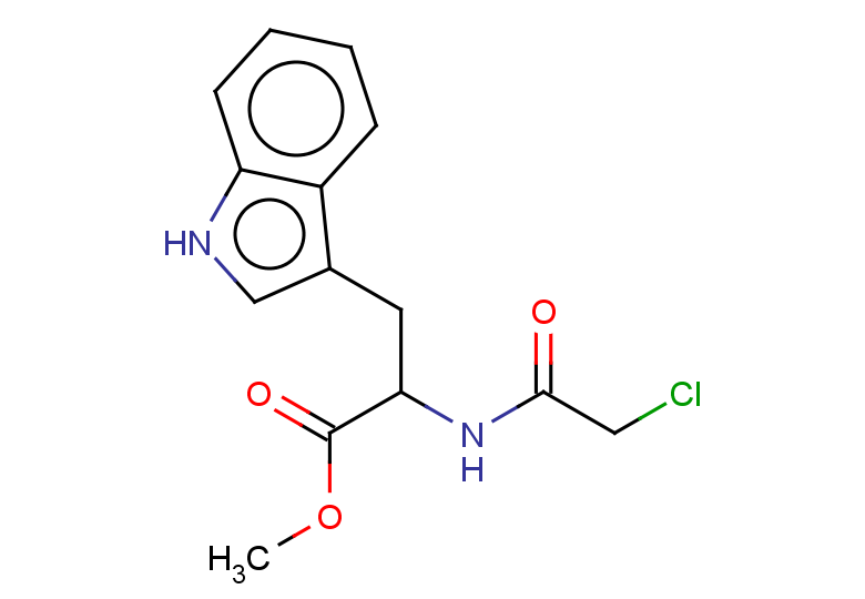 methyl 2-(2-chloroacetamido)-3-(1H-indol-3-yl)propanoate