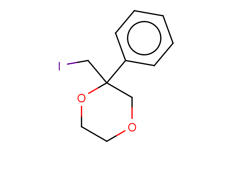 2-(iodomethyl)-2-phenyl-1,4-dioxane
