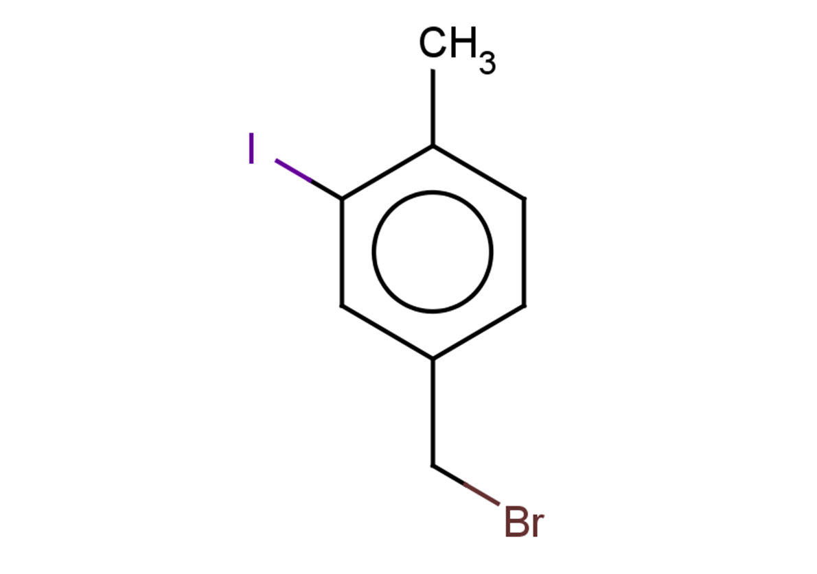 4-(bromomethyl)-2-iodo-1-methylbenzene