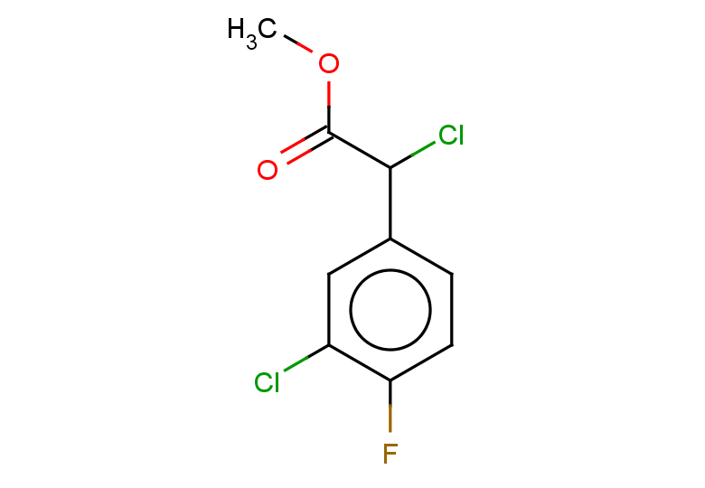methyl 2-chloro-2-(3-chloro-4-fluorophenyl)acetate