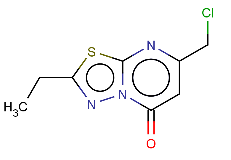7-(chloromethyl)-2-ethyl-5H-[1,3,4]thiadiazolo[3,2-a]pyrimidin-5-one