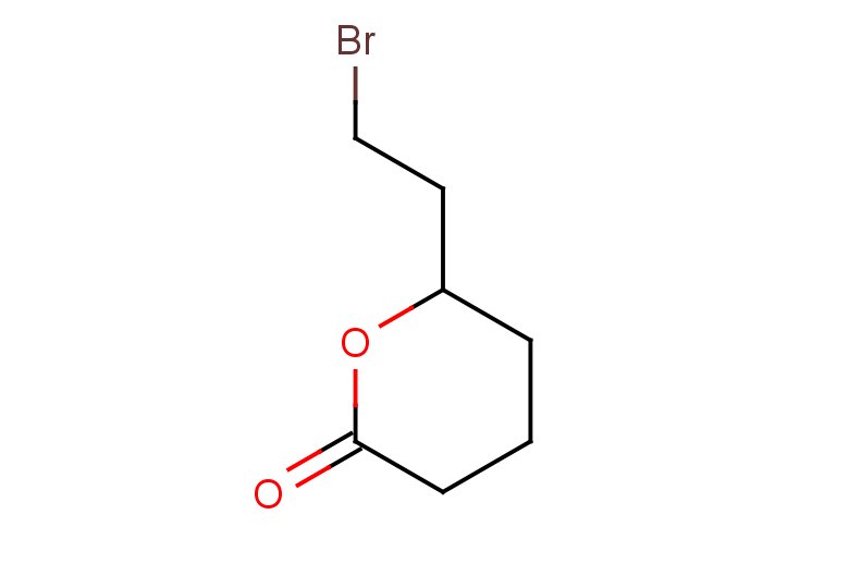 6-(2-BROMOETHYL)OXAN-2-ONE