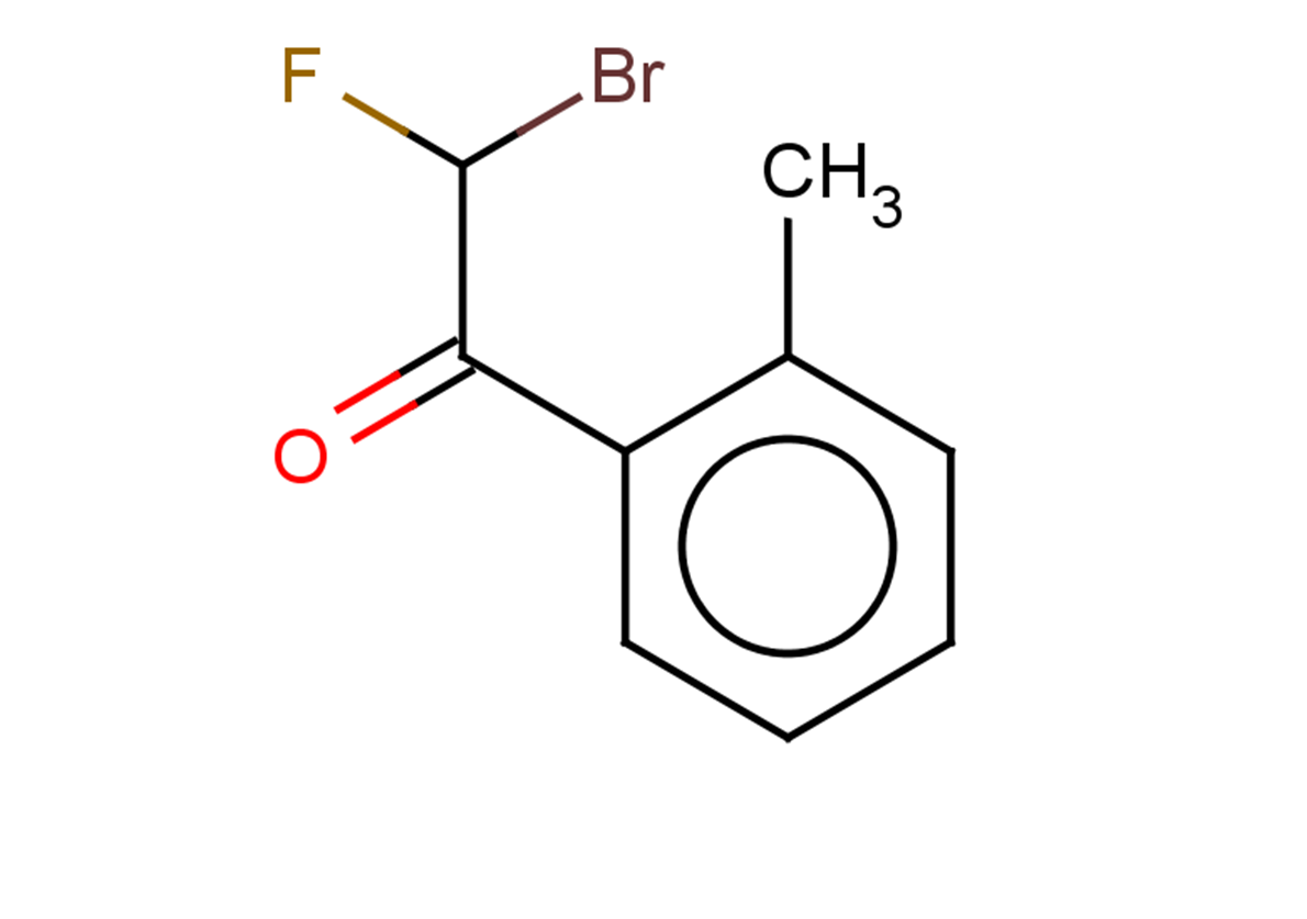 2-bromo-2-fluoro-1-(2-methylphenyl)ethan-1-one