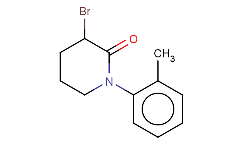 3-bromo-1-(2-methylphenyl)piperidin-2-one