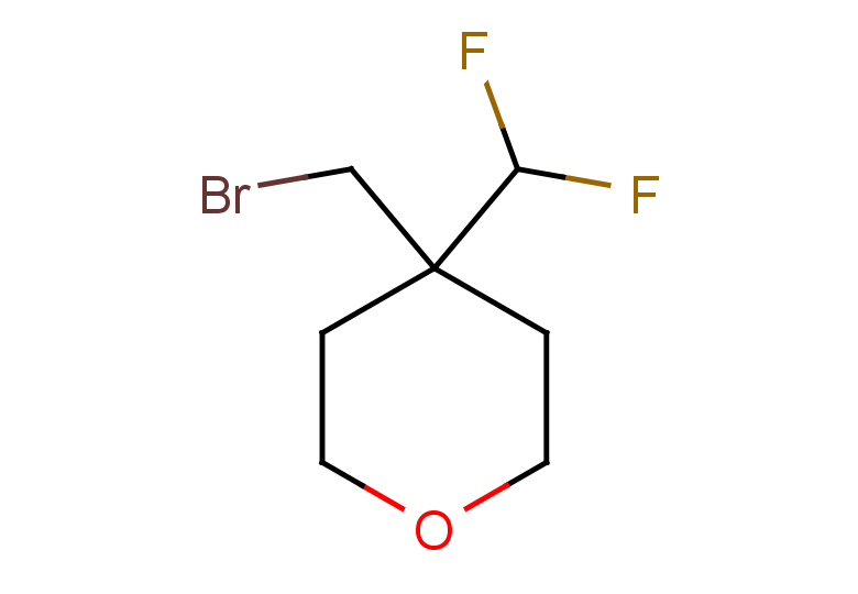 4-(bromomethyl)-4-(difluoromethyl)oxane