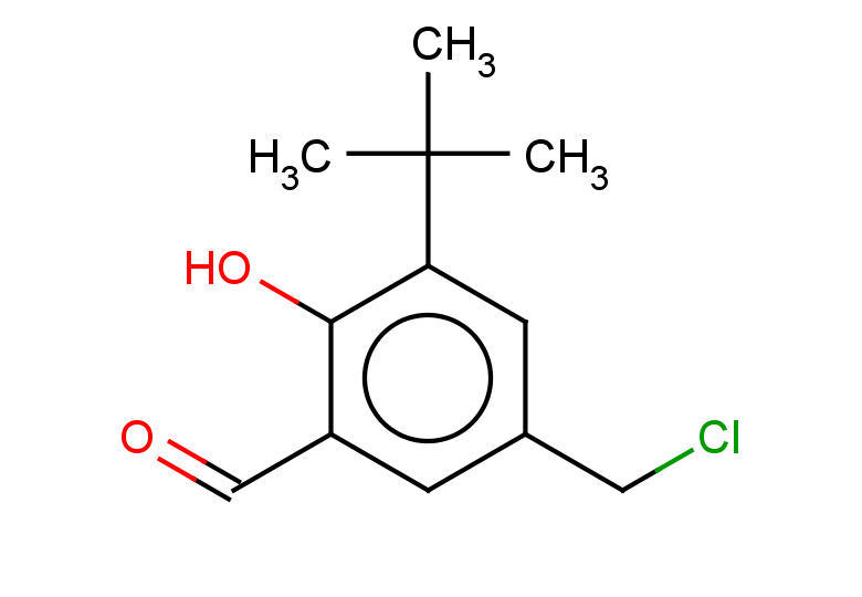 3-tert-butyl-5-(chloromethyl)-2-hydroxybenzaldehyde