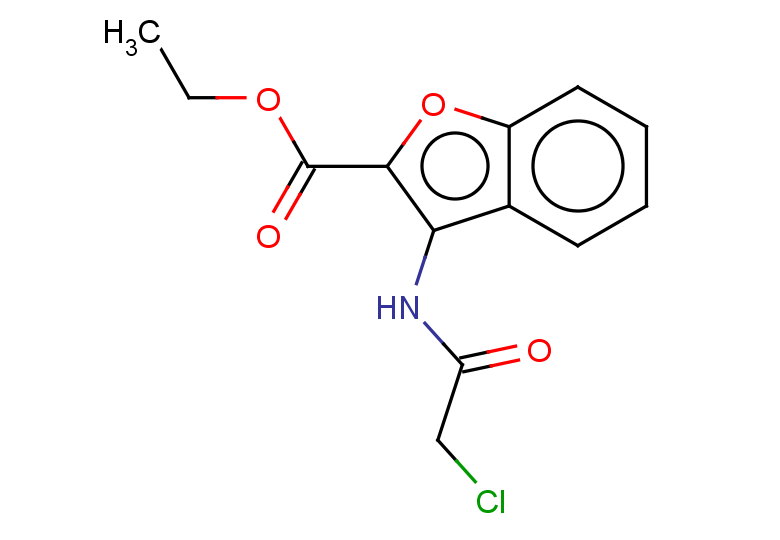 ethyl 3-(2-chloroacetamido)-1-benzofuran-2-carboxylate