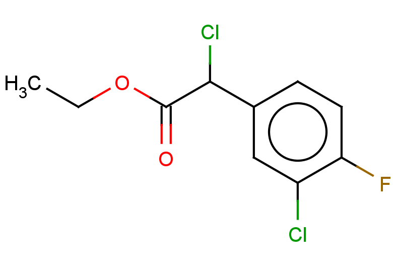ethyl 2-chloro-2-(3-chloro-4-fluorophenyl)acetate