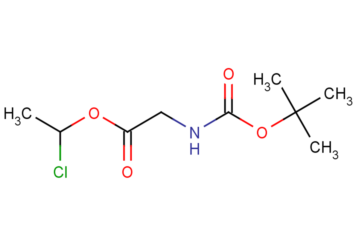 1-chloroethyl 2-{[(tert-butoxy)carbonyl]amino}acetate