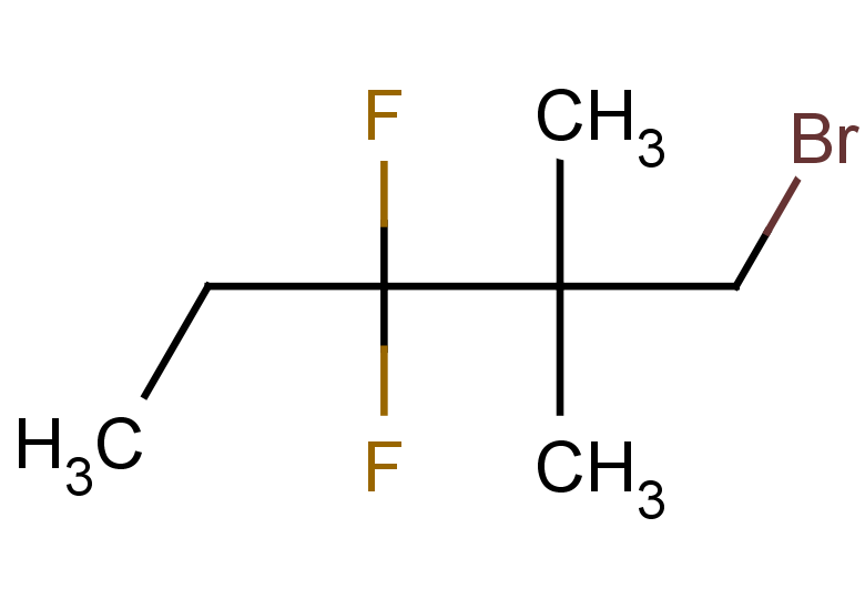 1-bromo-3,3-difluoro-2,2-dimethylpentane
