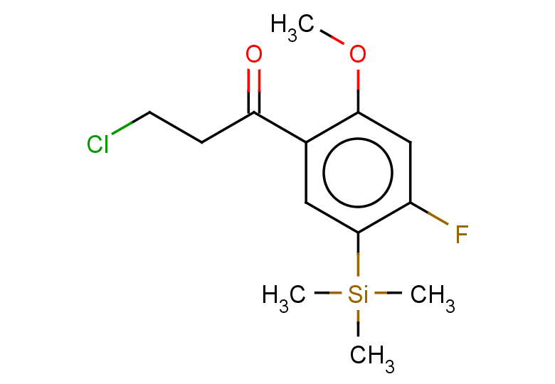 3-chloro-1-[4-fluoro-2-methoxy-5-(trimethylsilyl)phenyl]propan-1-one