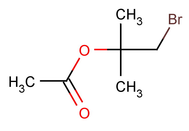 1-bromo-2-methylpropan-2-yl acetate