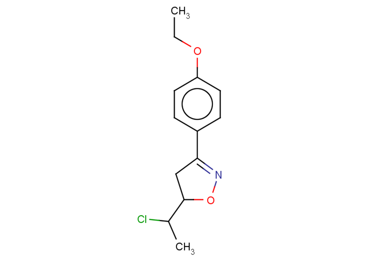 5-(1-chloroethyl)-3-(4-ethoxyphenyl)-4,5-dihydro-1,2-oxazole