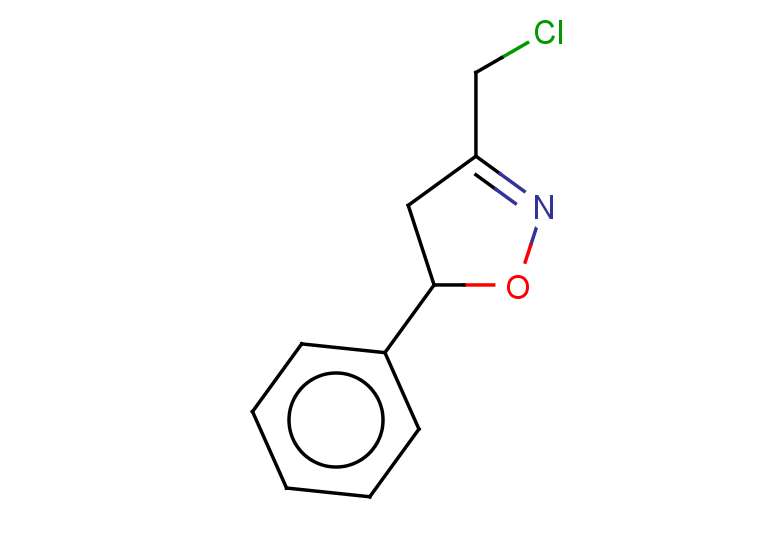 3-(chloromethyl)-5-phenyl-4,5-dihydro-1,2-oxazole