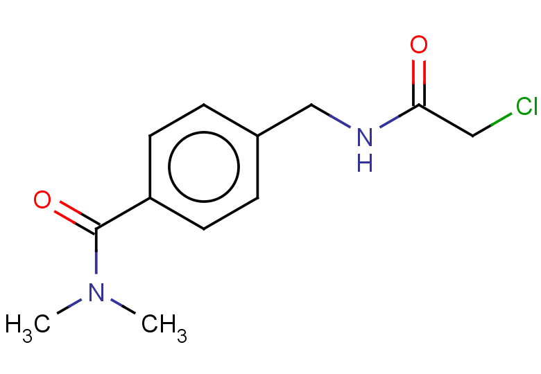 4-[(2-chloroacetamido)methyl]-N,N-dimethylbenzamide